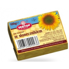 SERTOP Τυράκι με ηλιόσπορο 100g - SERTOP cheese with sunflower seeds 100g